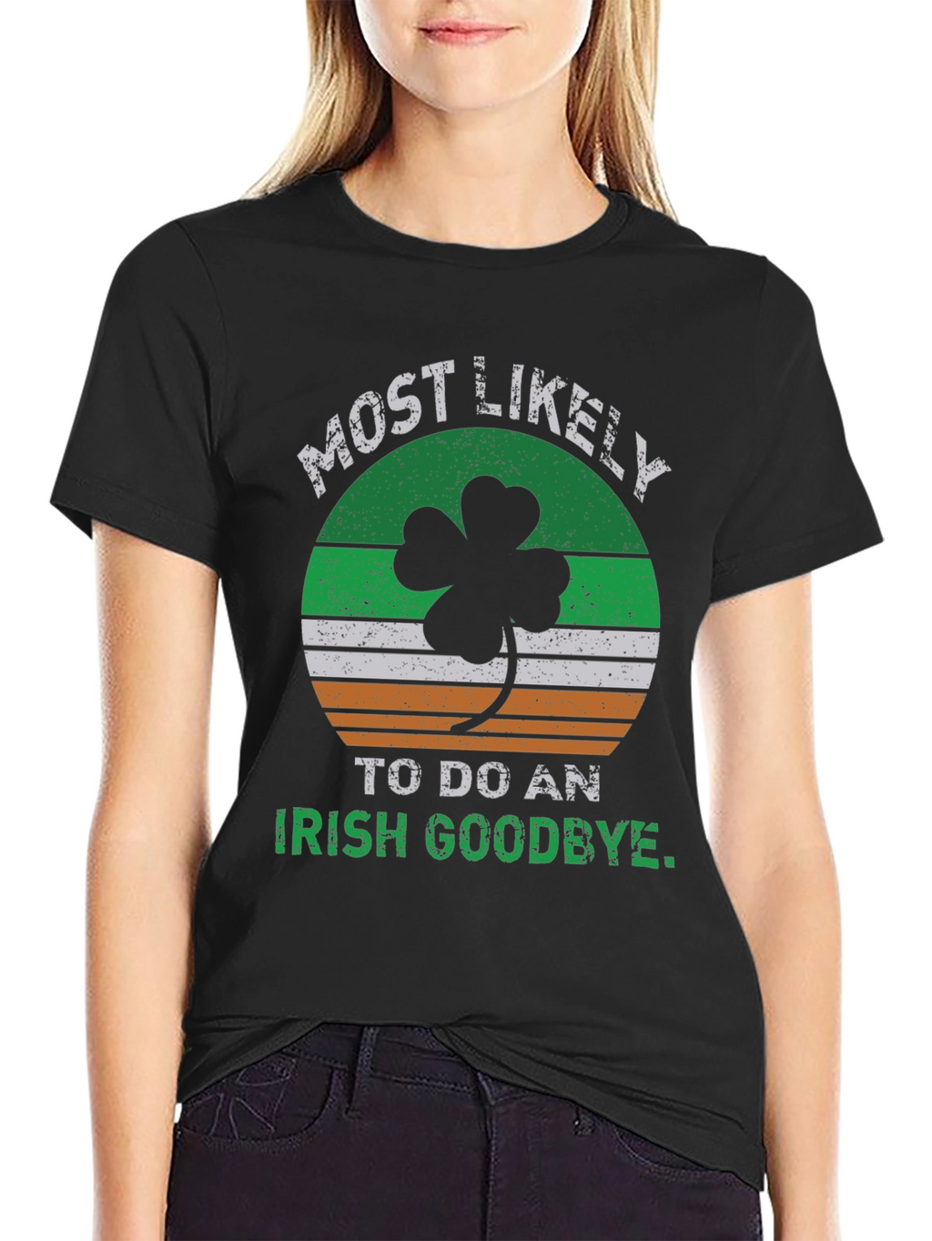 Funny Irish Goodbye T-Shirt St. Patricks Day