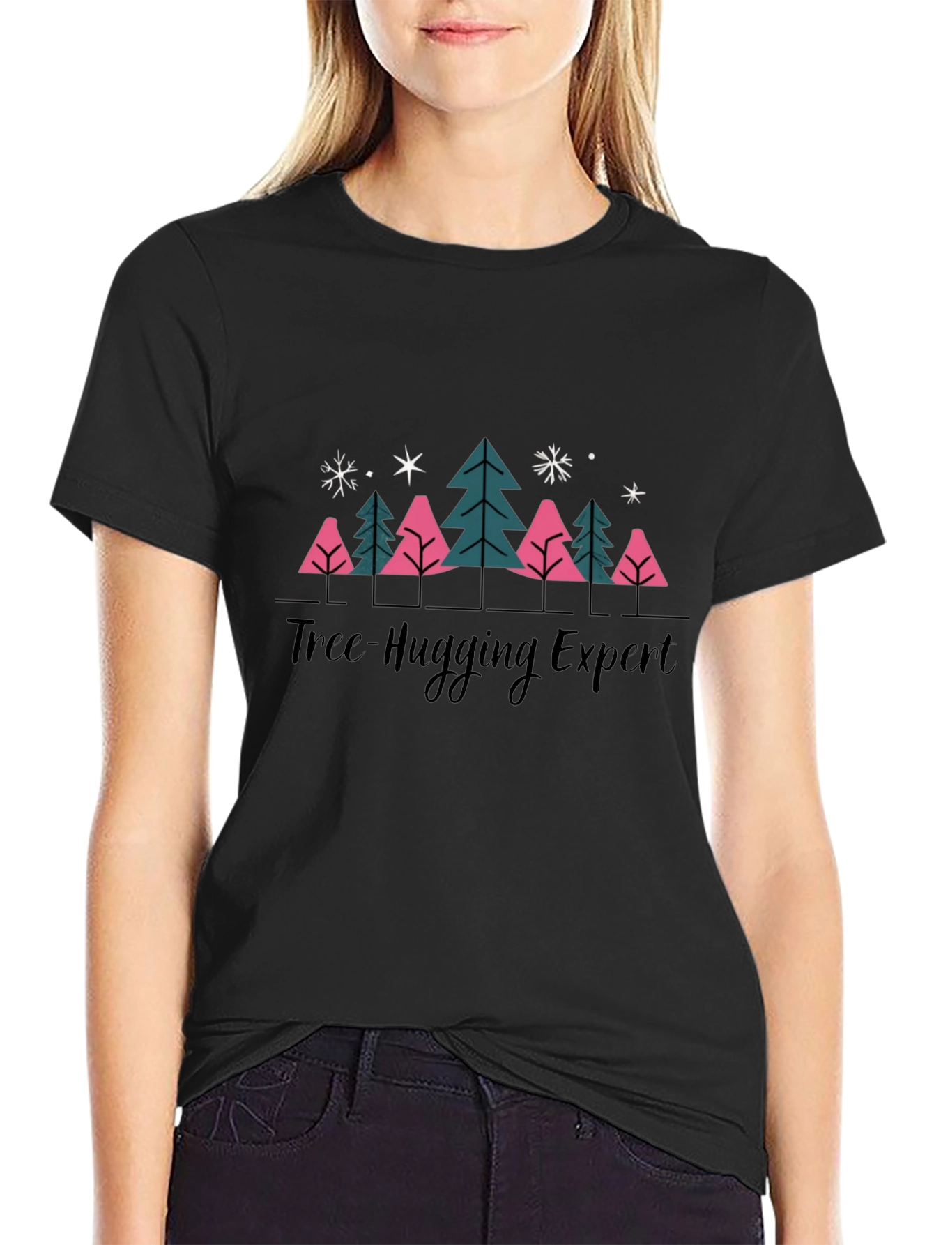 Tree-Hugging Expert Graphic Tee