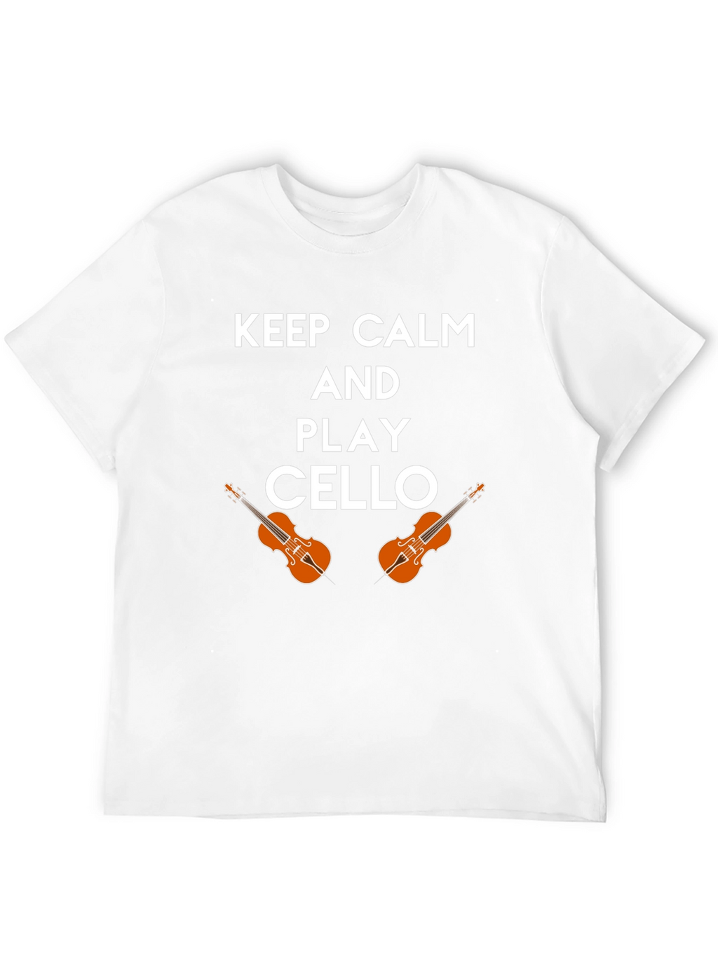Keep Calm and Play Cello Graphic Tee