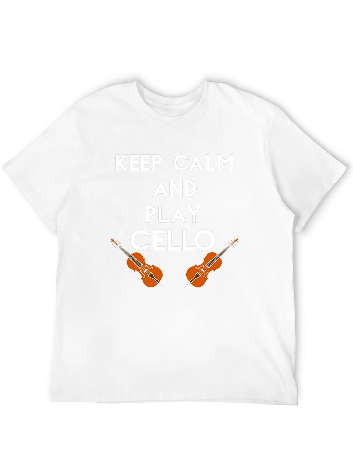 Keep Calm and Play Cello Graphic Tee