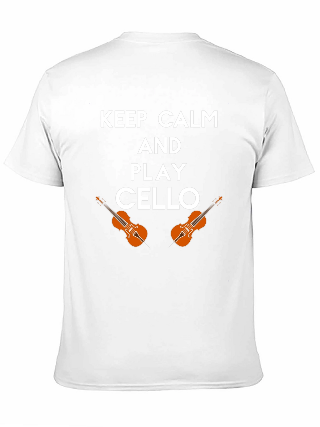 Keep Calm and Play Cello Graphic Tee