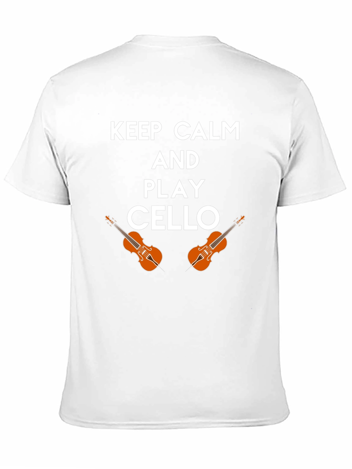 Keep Calm and Play Cello Graphic Tee