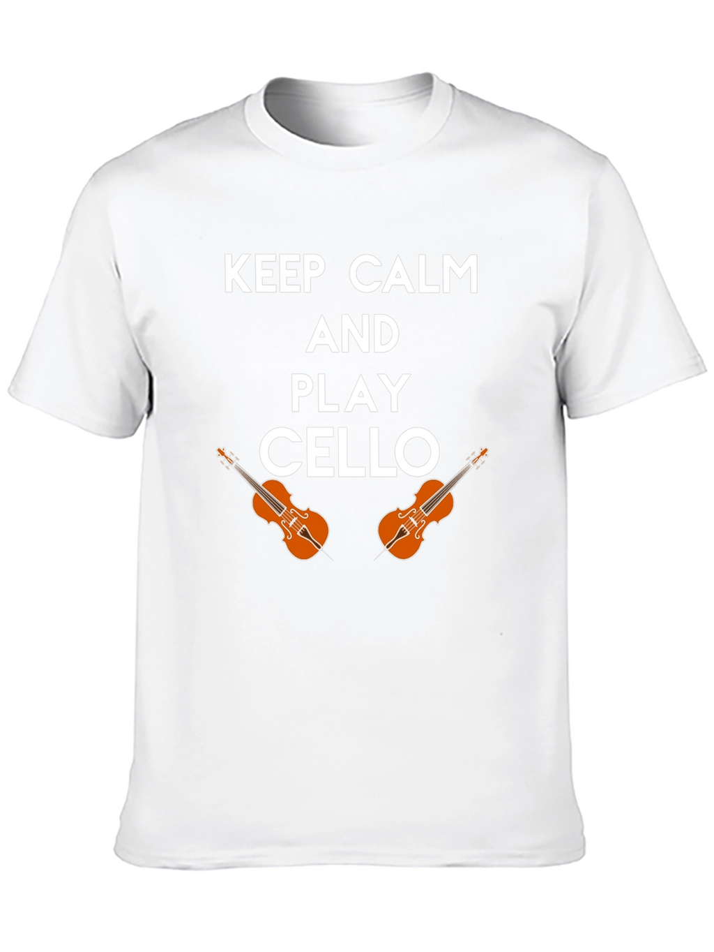 Keep Calm and Play Cello Graphic Tee