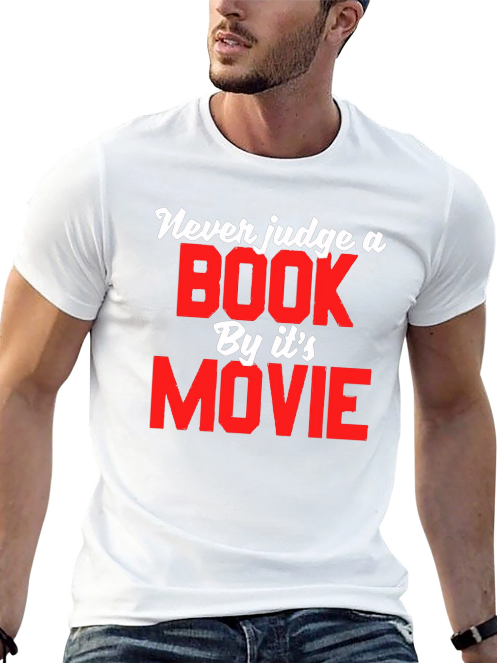 Never Judge a Book by Its Movie T-Shirt