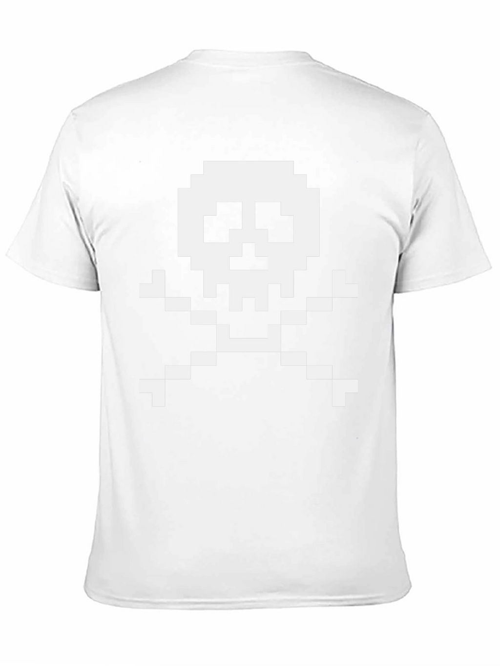 Pixel Skull & Crossbones Graphic T-Shirt
