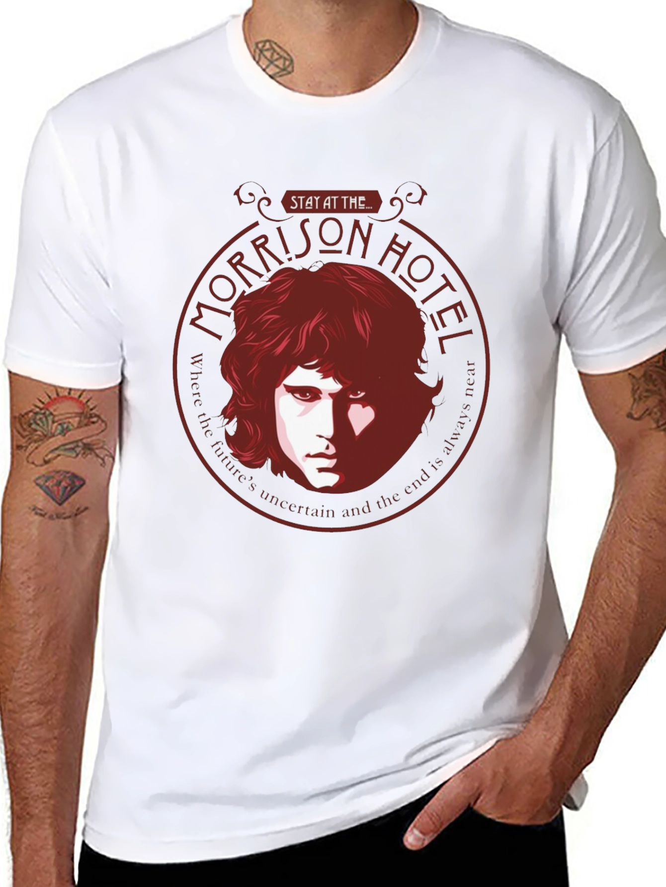 Morrison Hotel Graphic Tee - The Doors T-Shirt