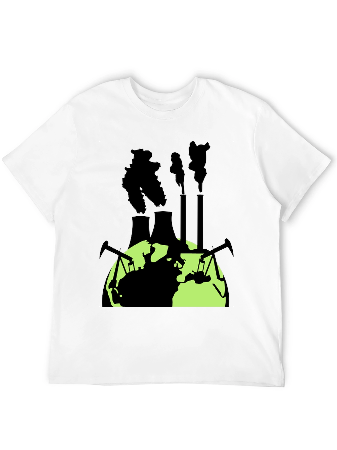 Earth Pollution Graphic T-Shirt - Activism Tee