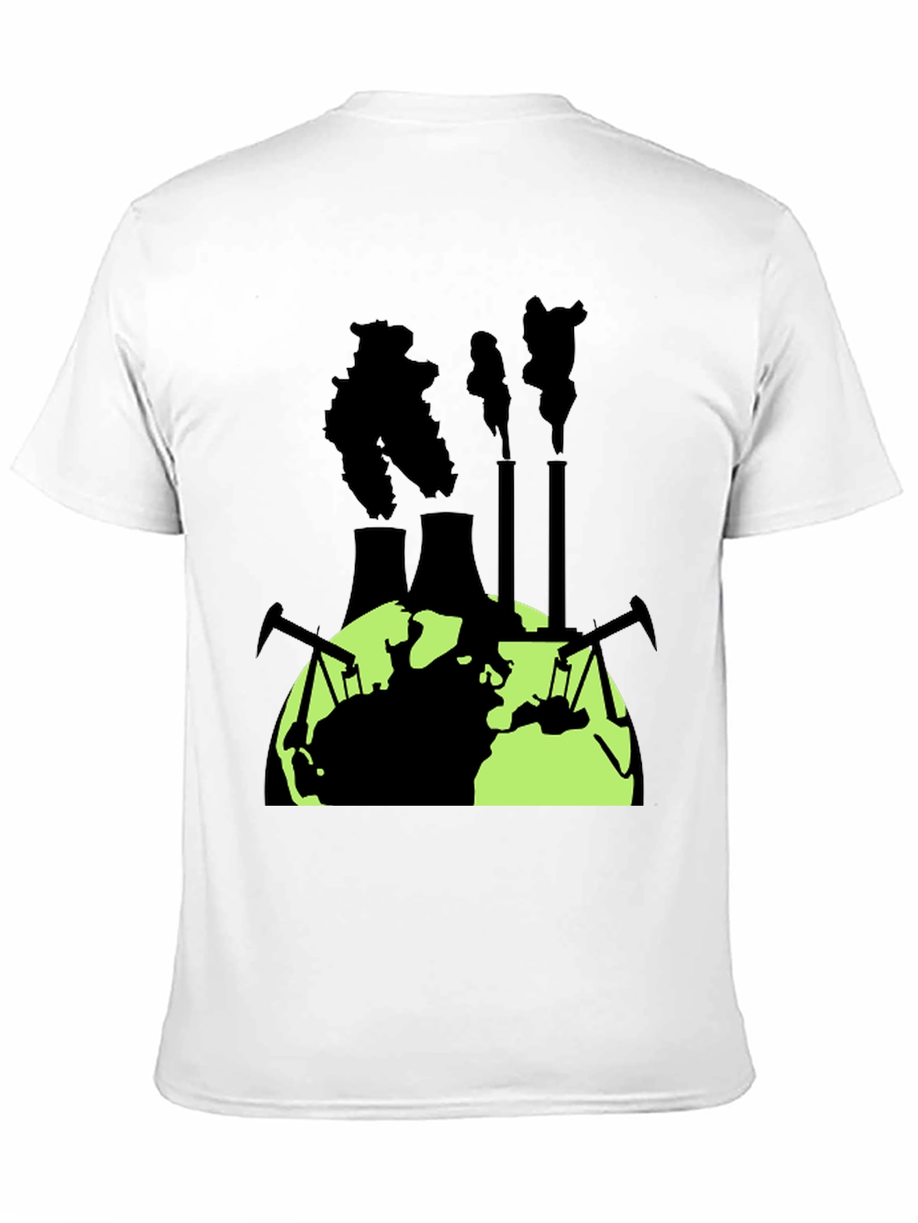 Earth Pollution Graphic T-Shirt - Activism Tee