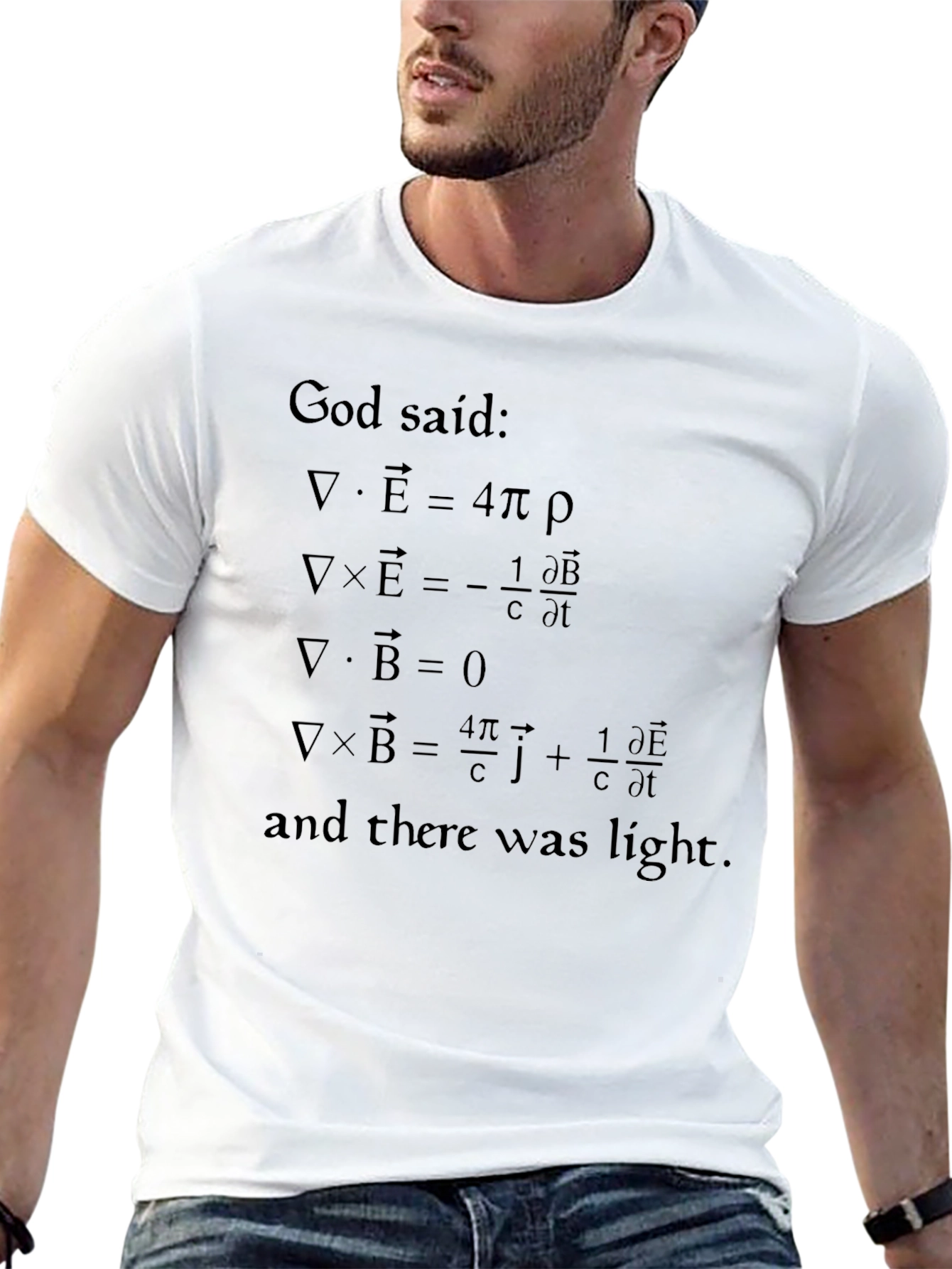 God Said Maxwells Equations T-Shirt