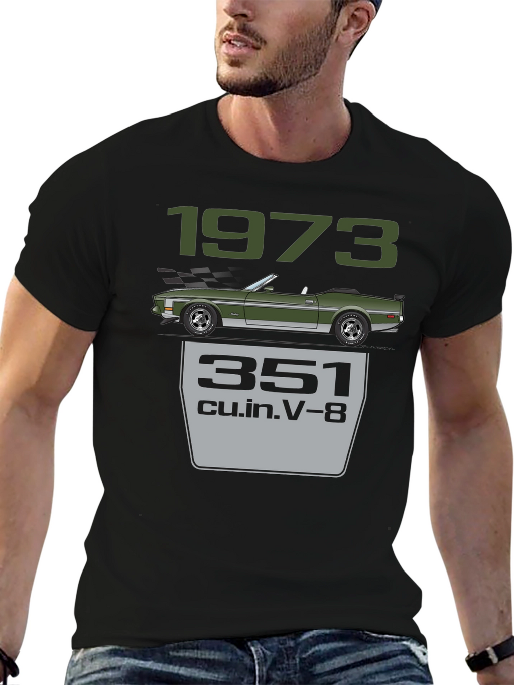 1973 Mustang Convertible T-Shirt