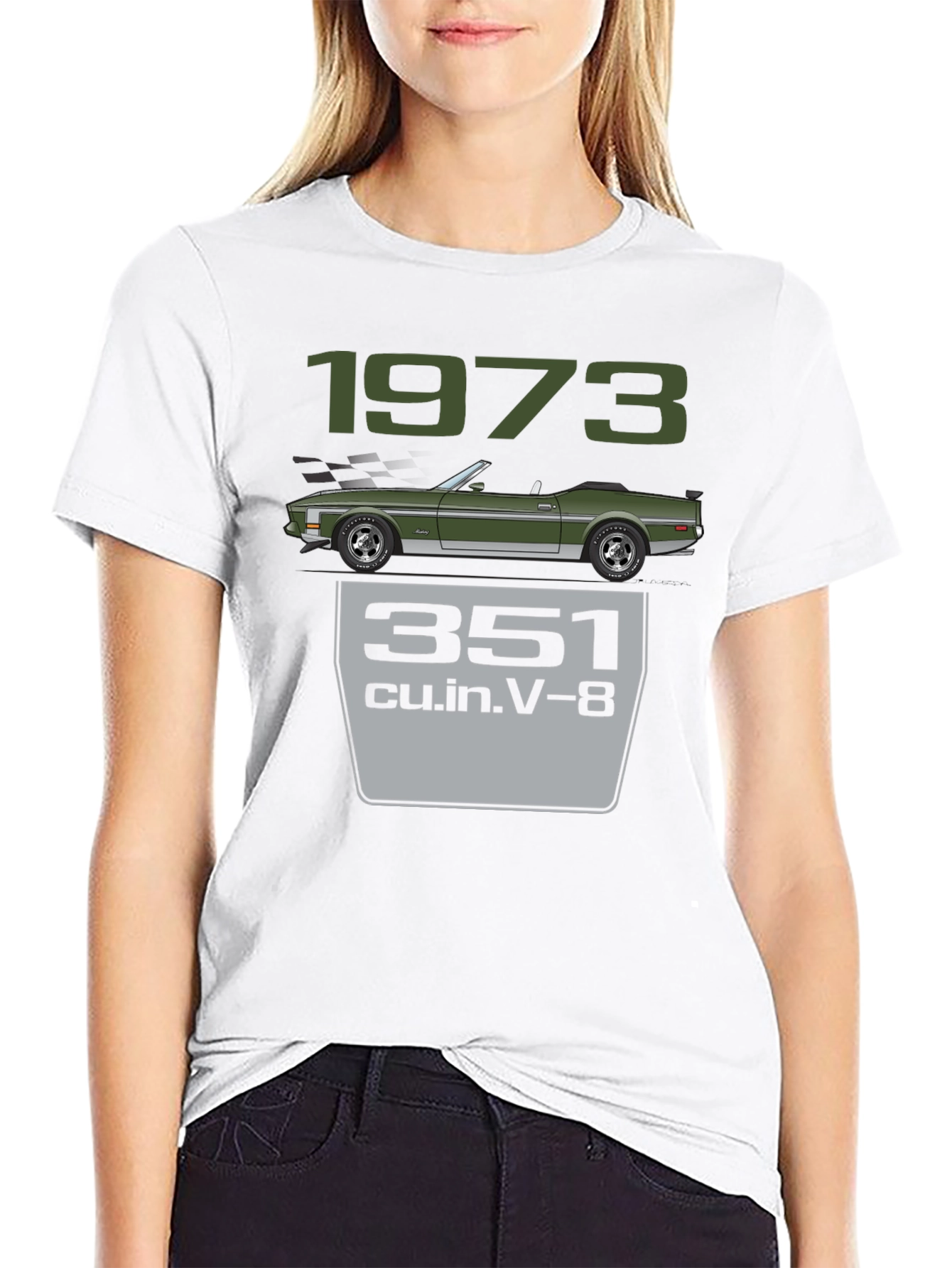 1973 Mustang Convertible T-Shirt