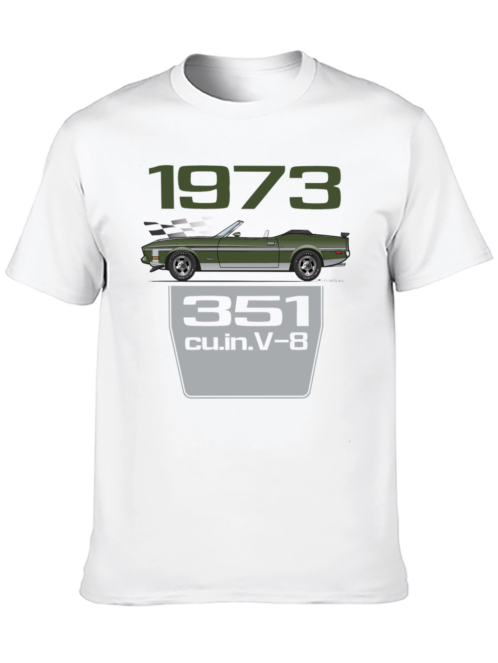 1973 Mustang Convertible T-Shirt