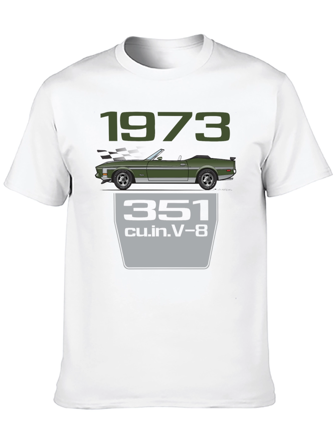 1973 Mustang Convertible T-Shirt