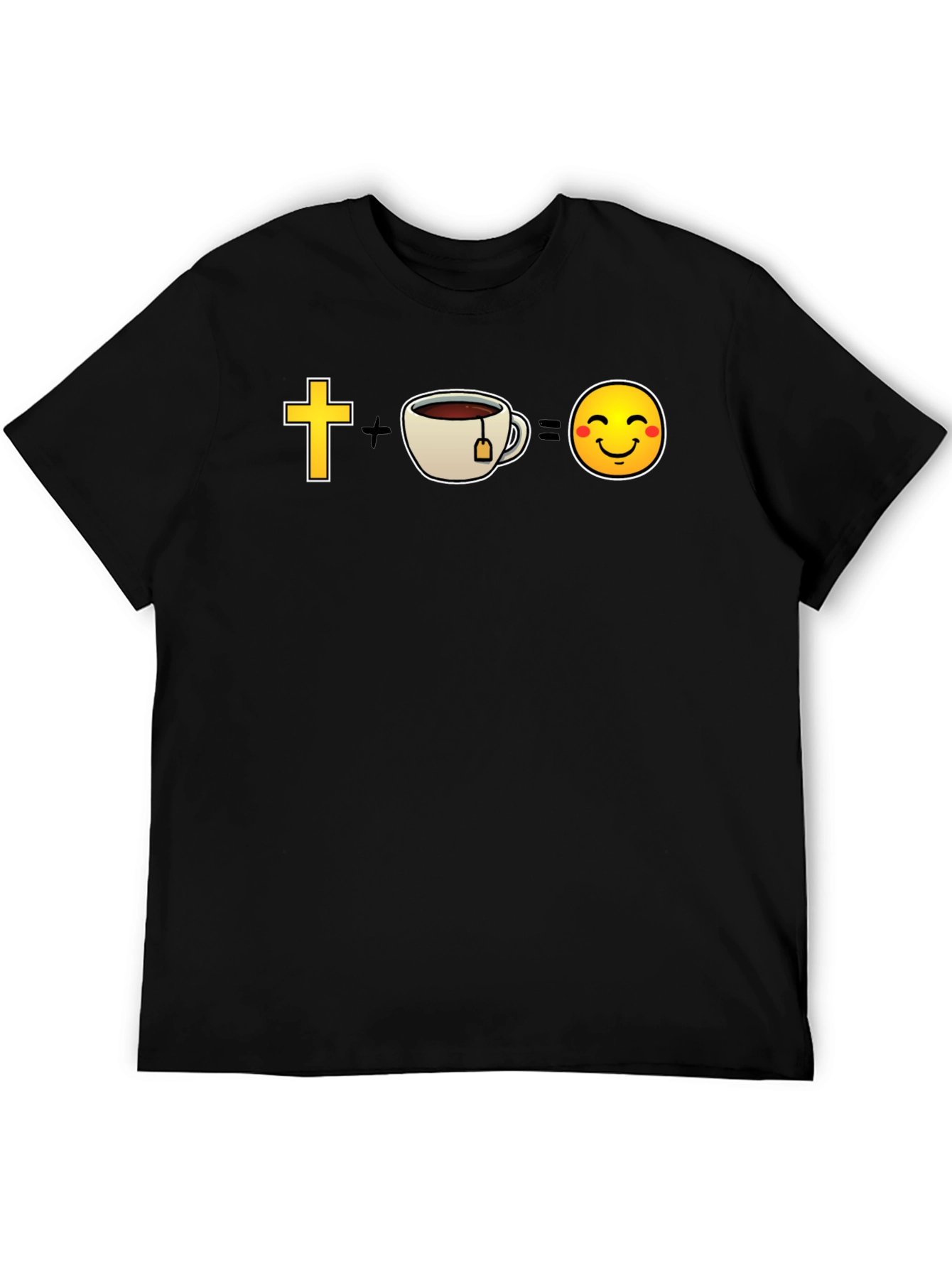 Christian Tea Equals Happy Face T-Shirt