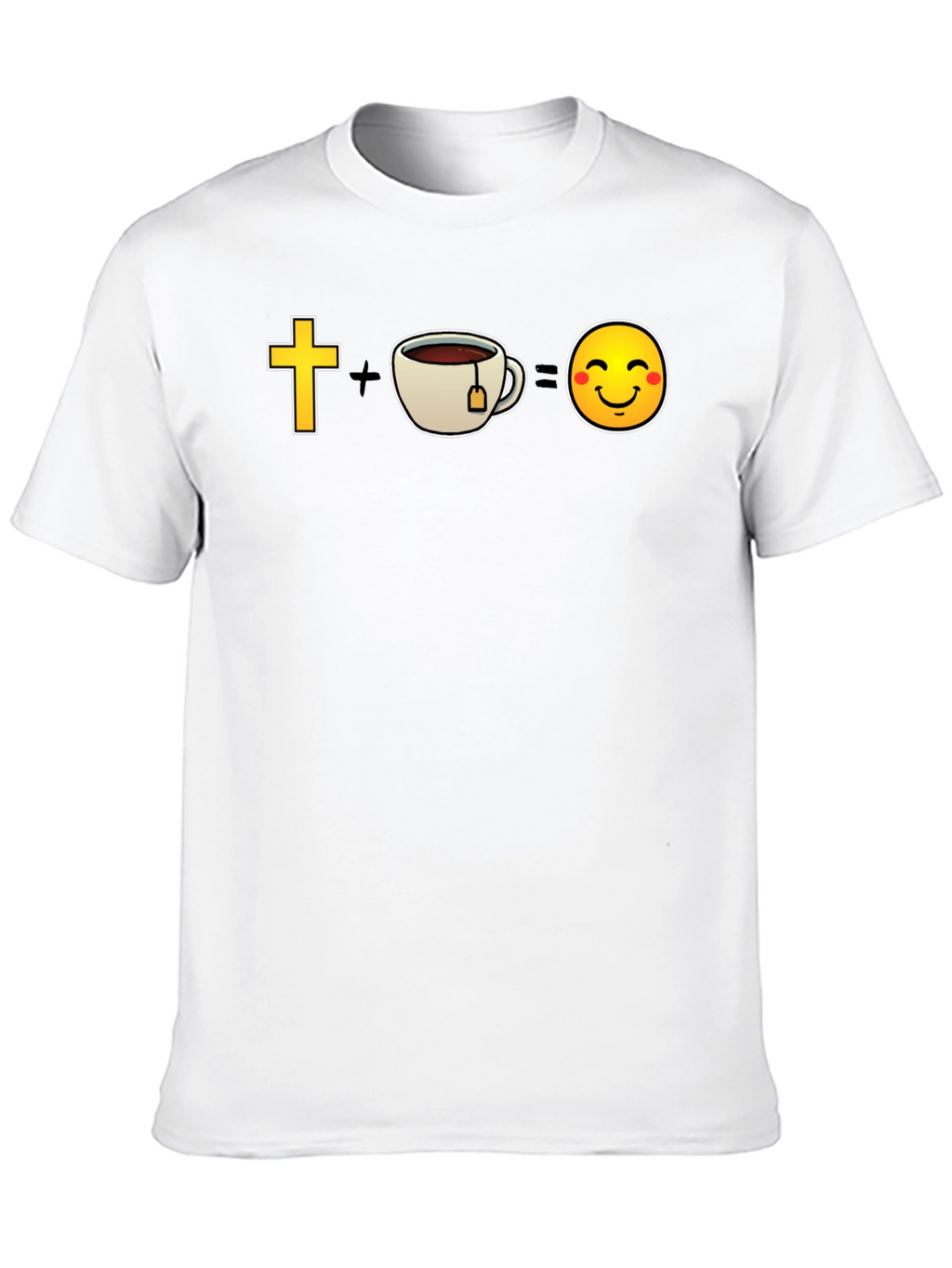 Christian Tea Equals Happy Face T-Shirt