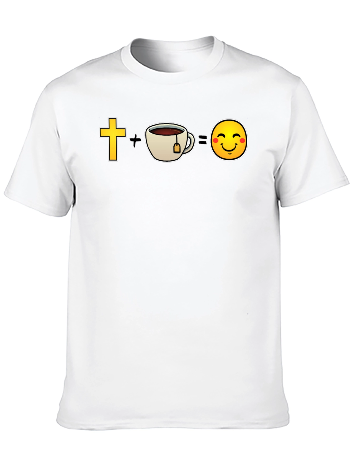 Christian Tea Equals Happy Face T-Shirt