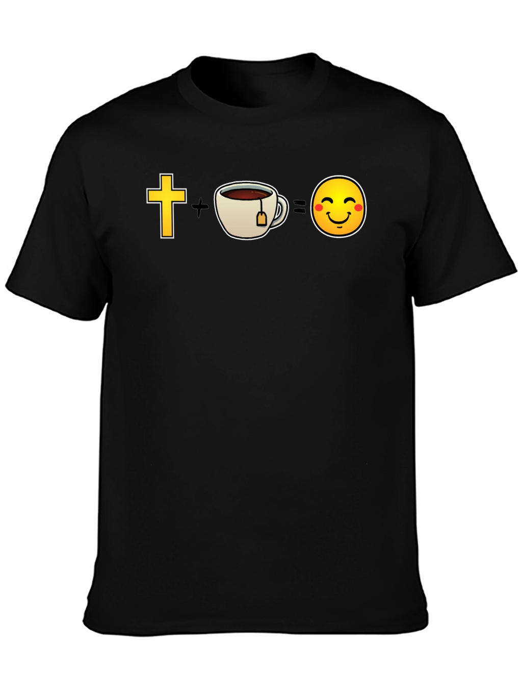 Christian Tea Equals Happy Face T-Shirt