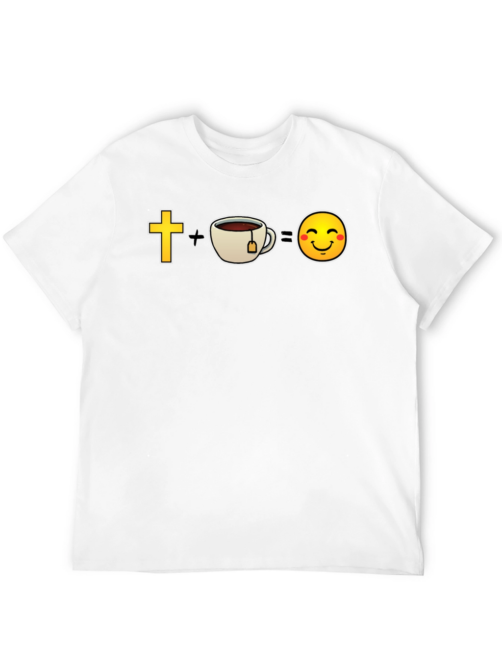 Christian Tea Equals Happy Face T-Shirt