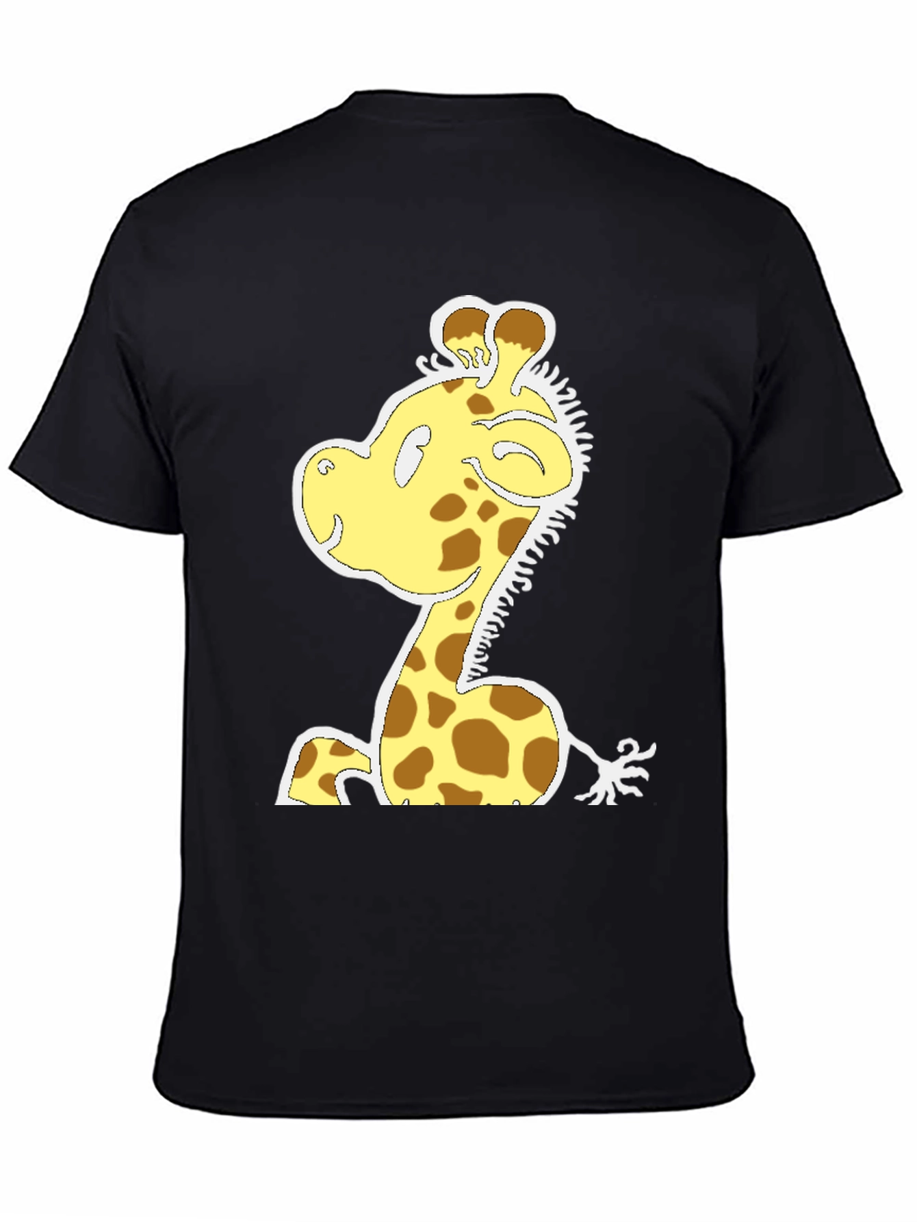 Cartoon Giraffe T-Shirt - Fun Graphic Tee