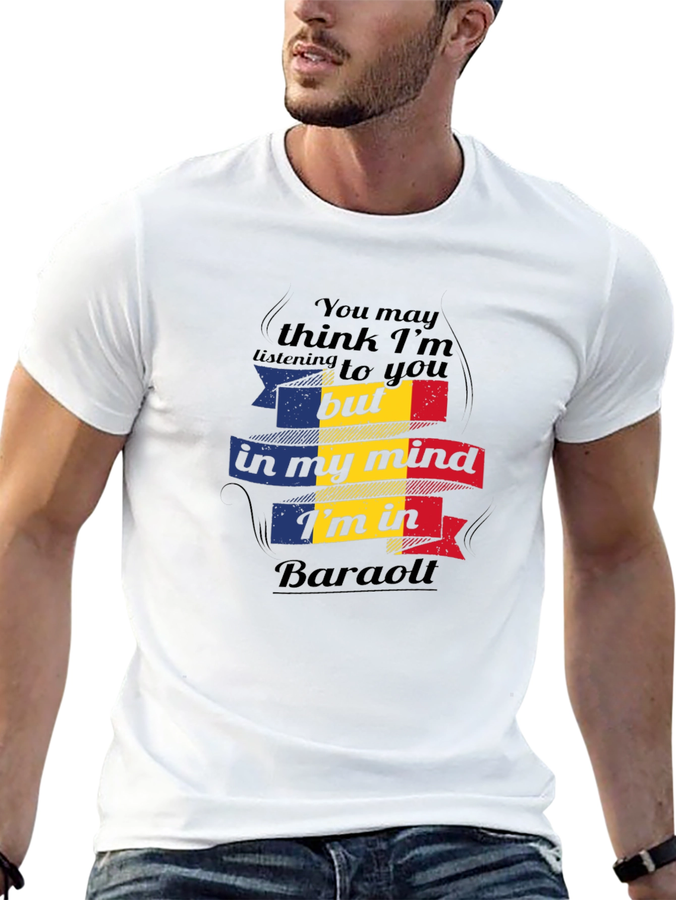 Baraolt Mind T-Shirt - Romania Flag Tee