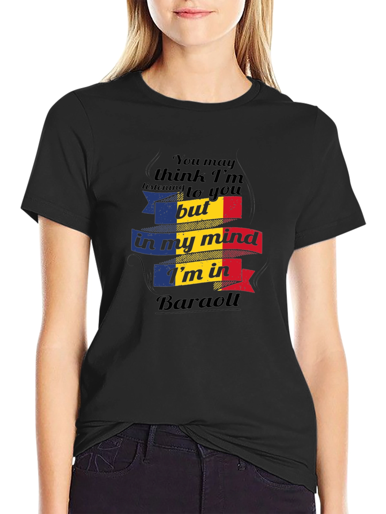 Baraolt Mind T-Shirt - Romania Flag Tee