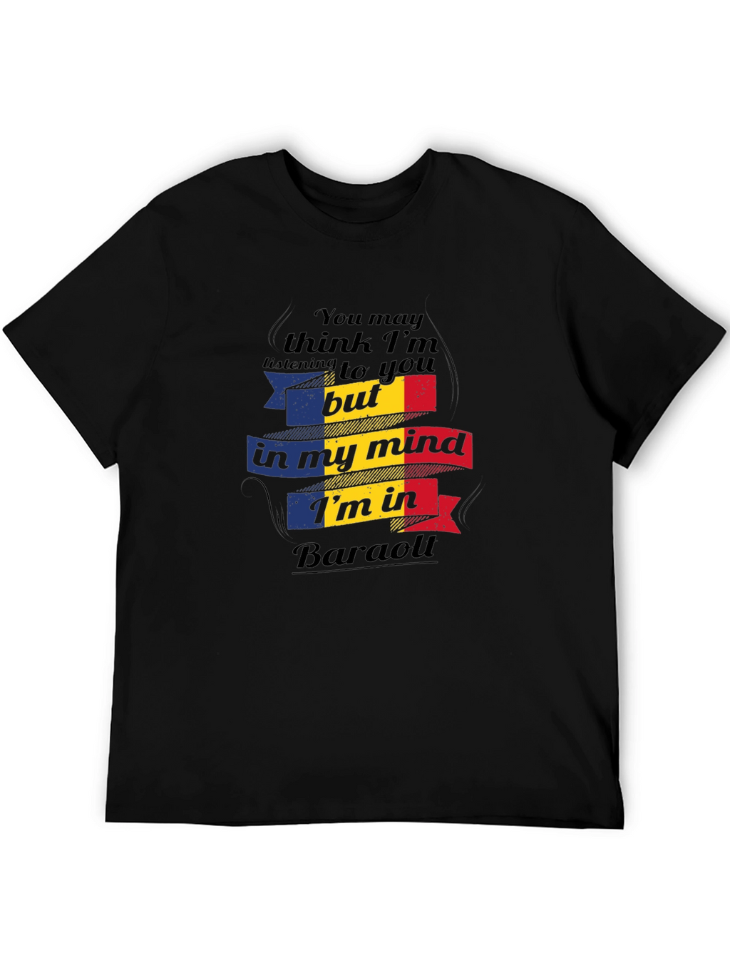 Baraolt Mind T-Shirt - Romania Flag Tee