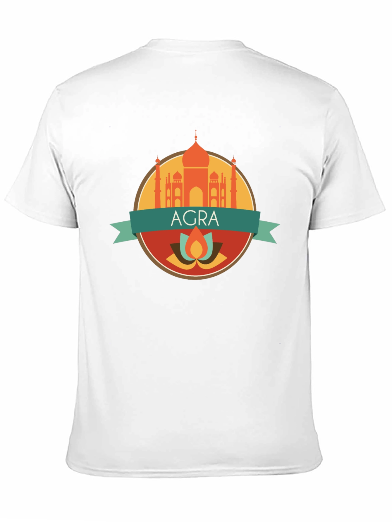 Agra Graphic Tee - India Souvenir Shirt