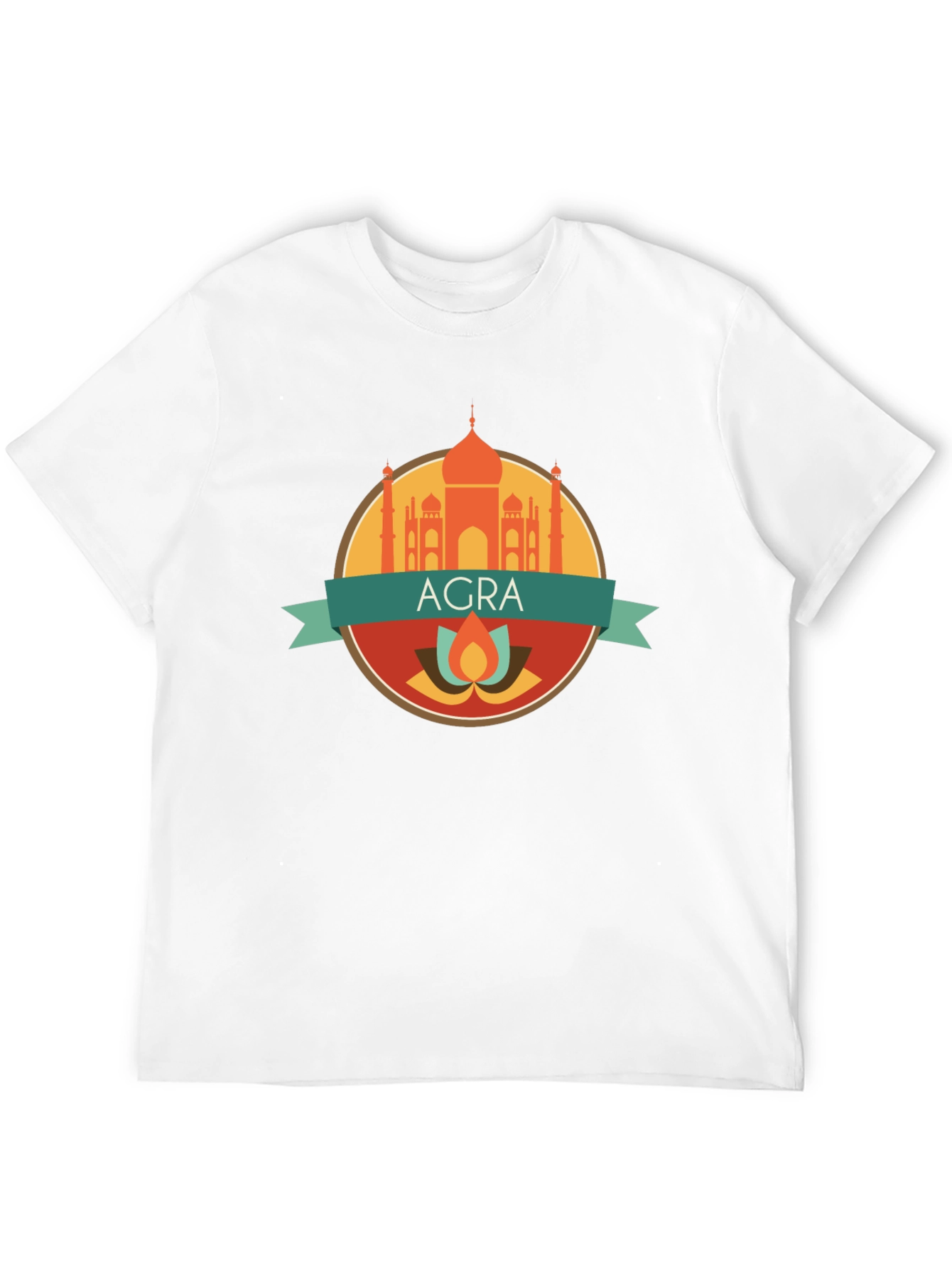 Agra Graphic Tee - India Souvenir Shirt