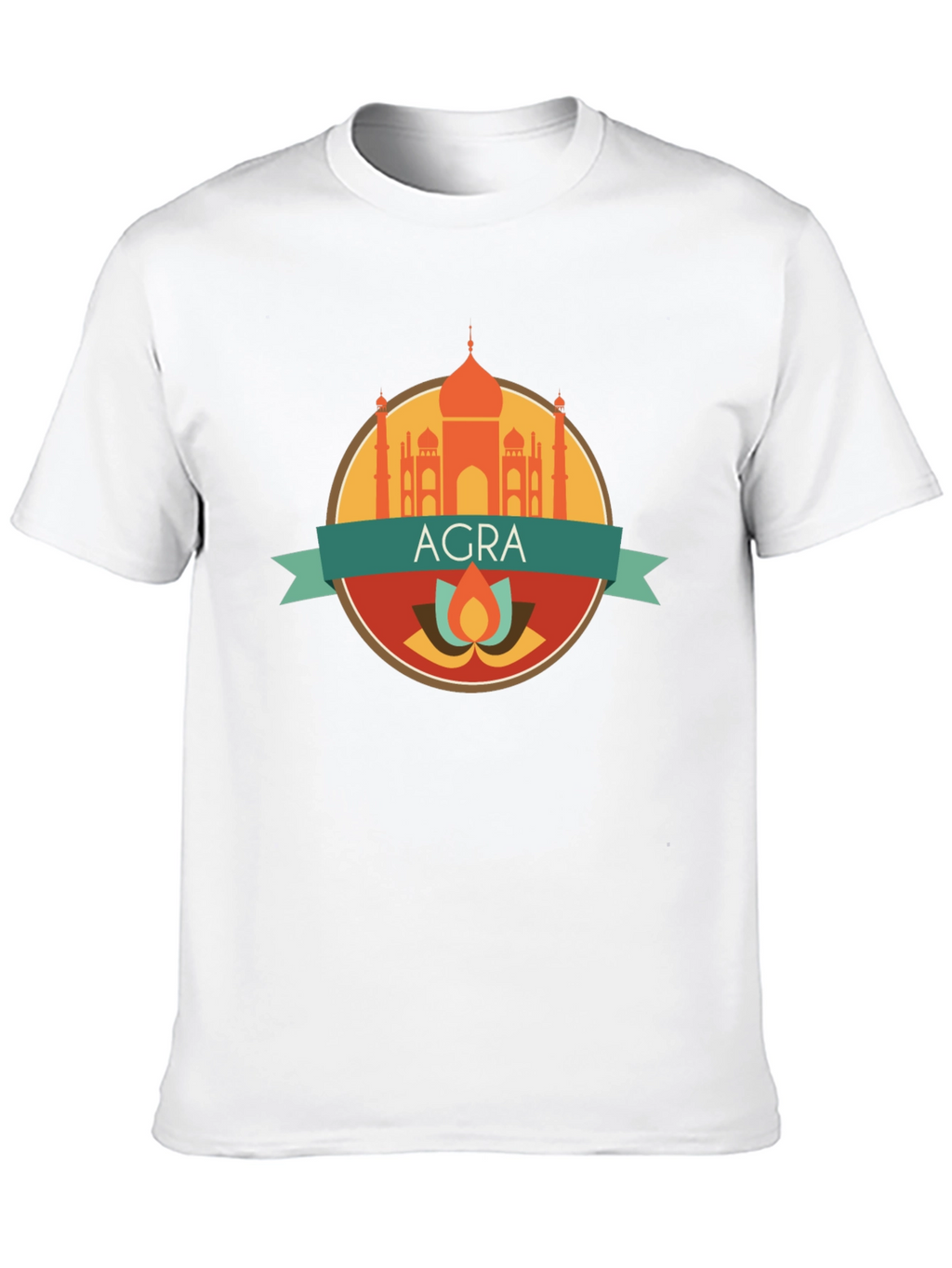 Agra Graphic Tee - India Souvenir Shirt