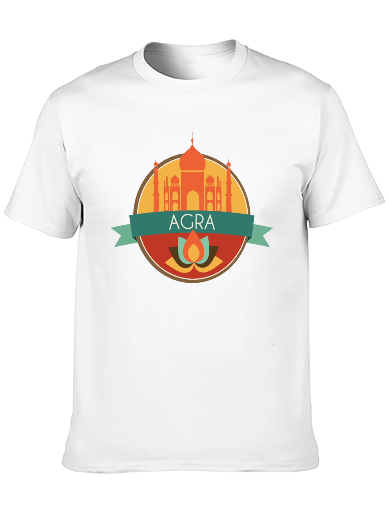 Agra Graphic Tee - India Souvenir Shirt