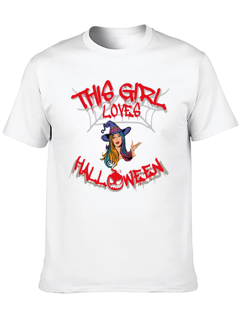 This Girl Loves Halloween Graphic Tee