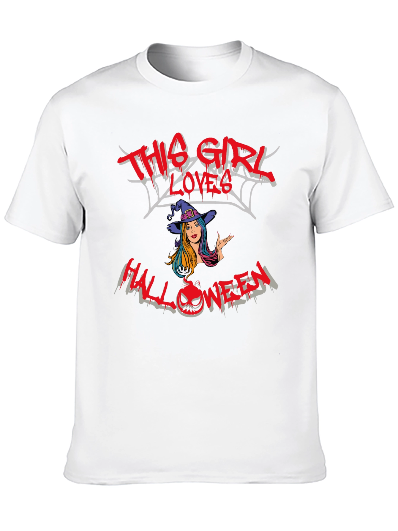 This Girl Loves Halloween Graphic Tee
