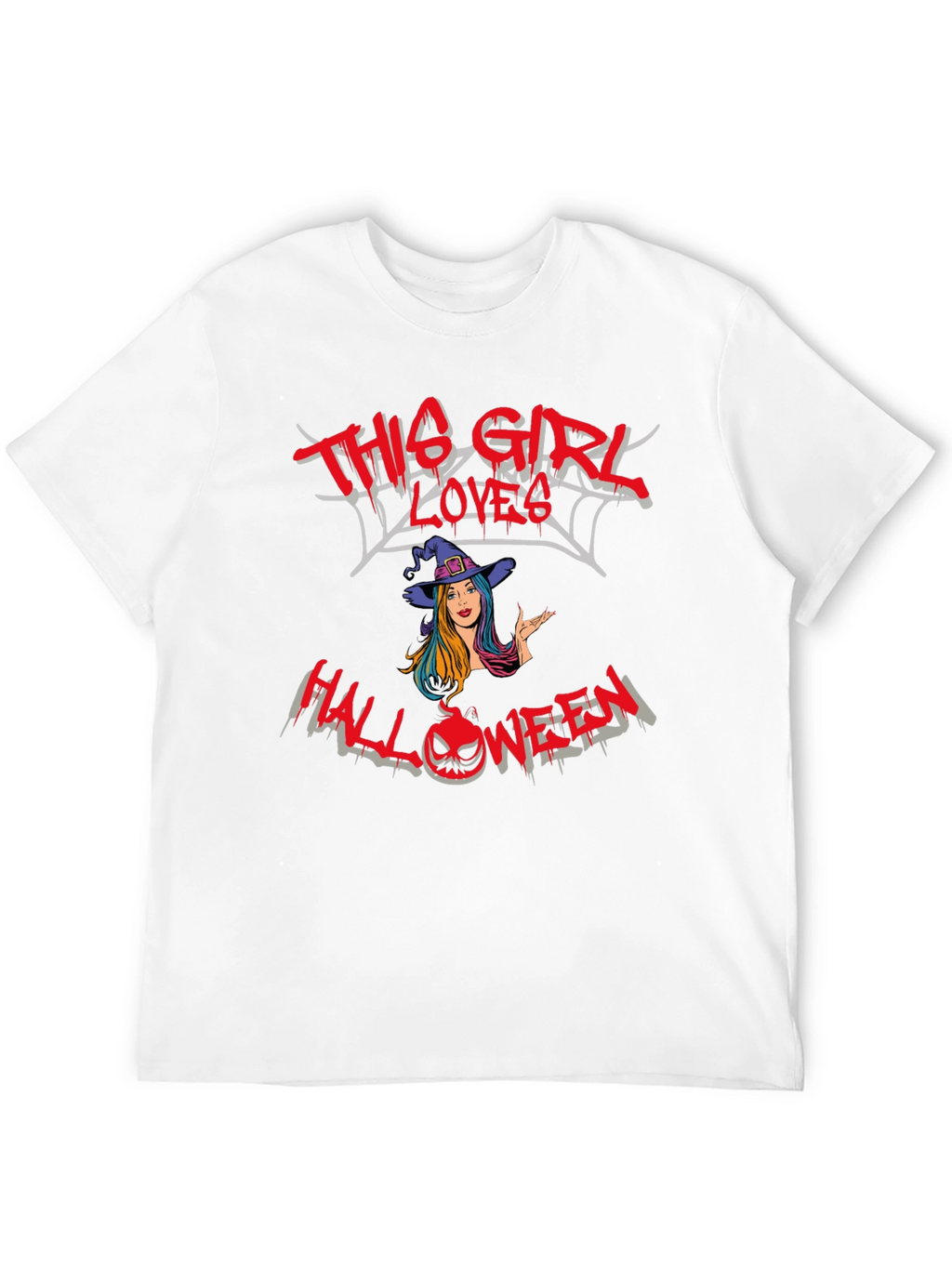This Girl Loves Halloween Graphic Tee