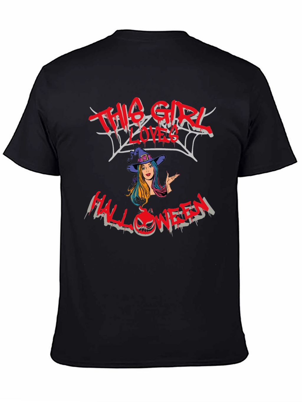 This Girl Loves Halloween Graphic Tee