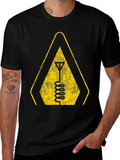 Warning Antenna T-Shirt - Black Tee