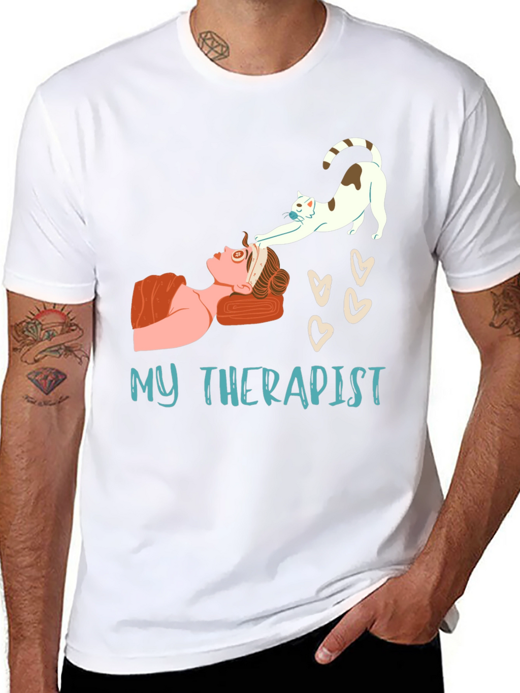My Therapist is a Cat T-Shirt