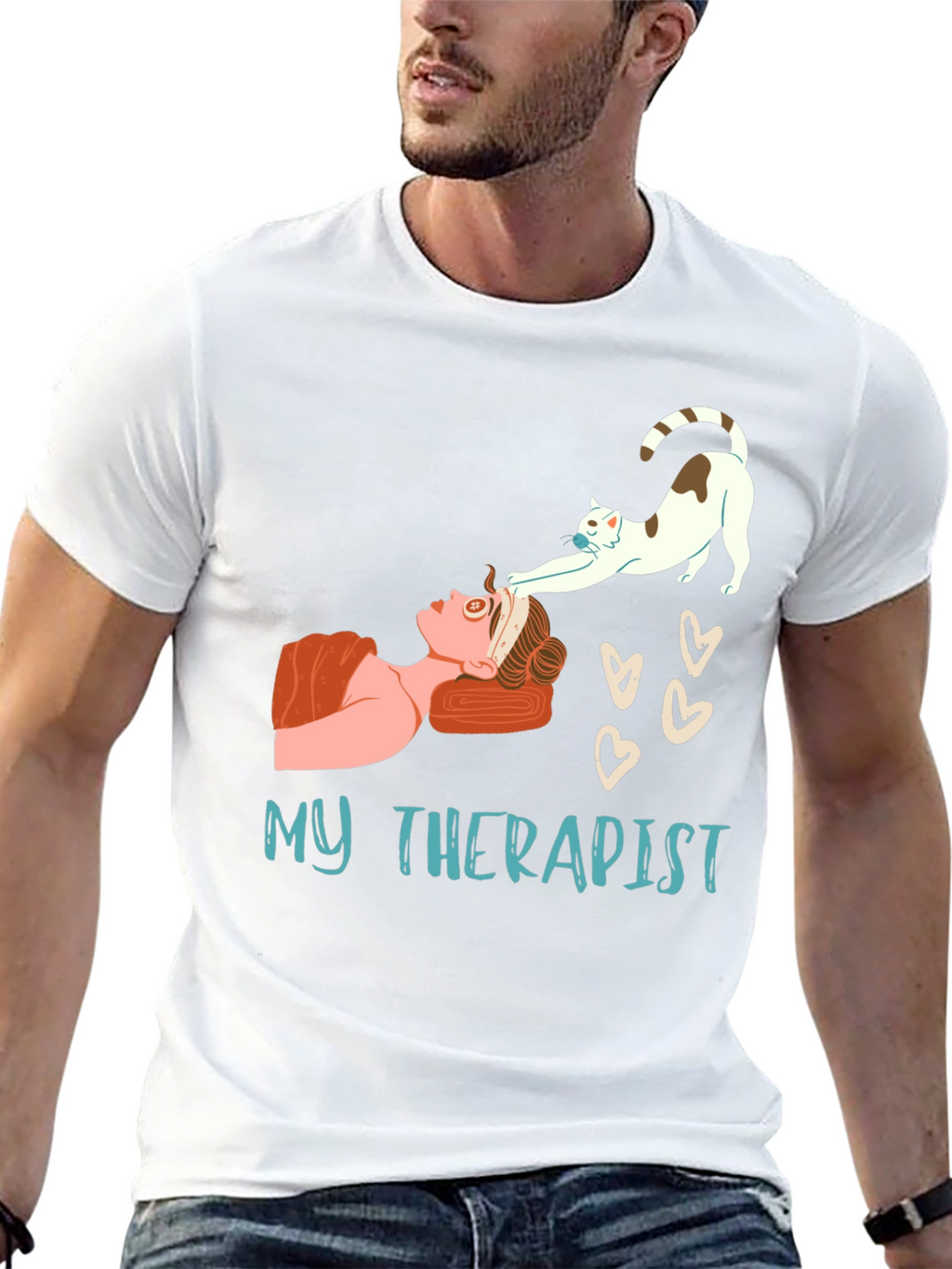 My Therapist is a Cat T-Shirt