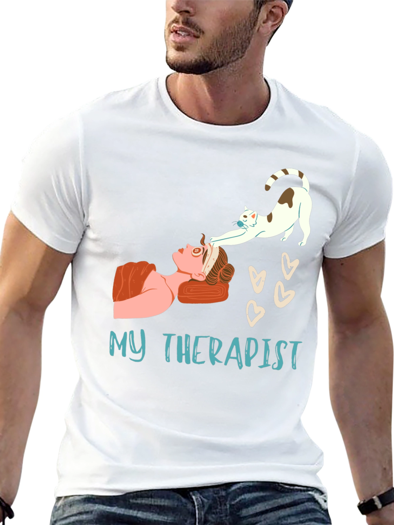 My Therapist is a Cat T-Shirt