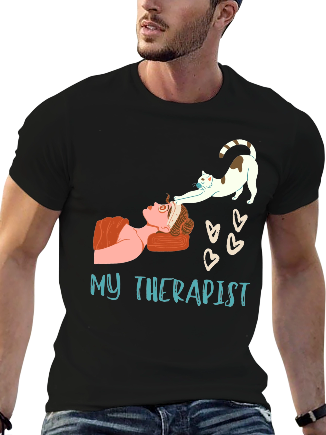 My Therapist is a Cat T-Shirt