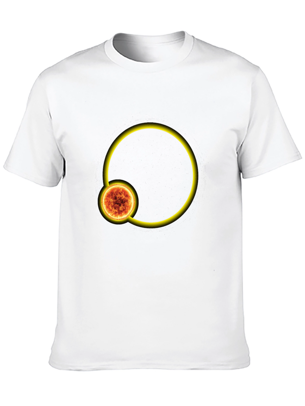 Solar Eclipse Graphic T-Shirt - Black