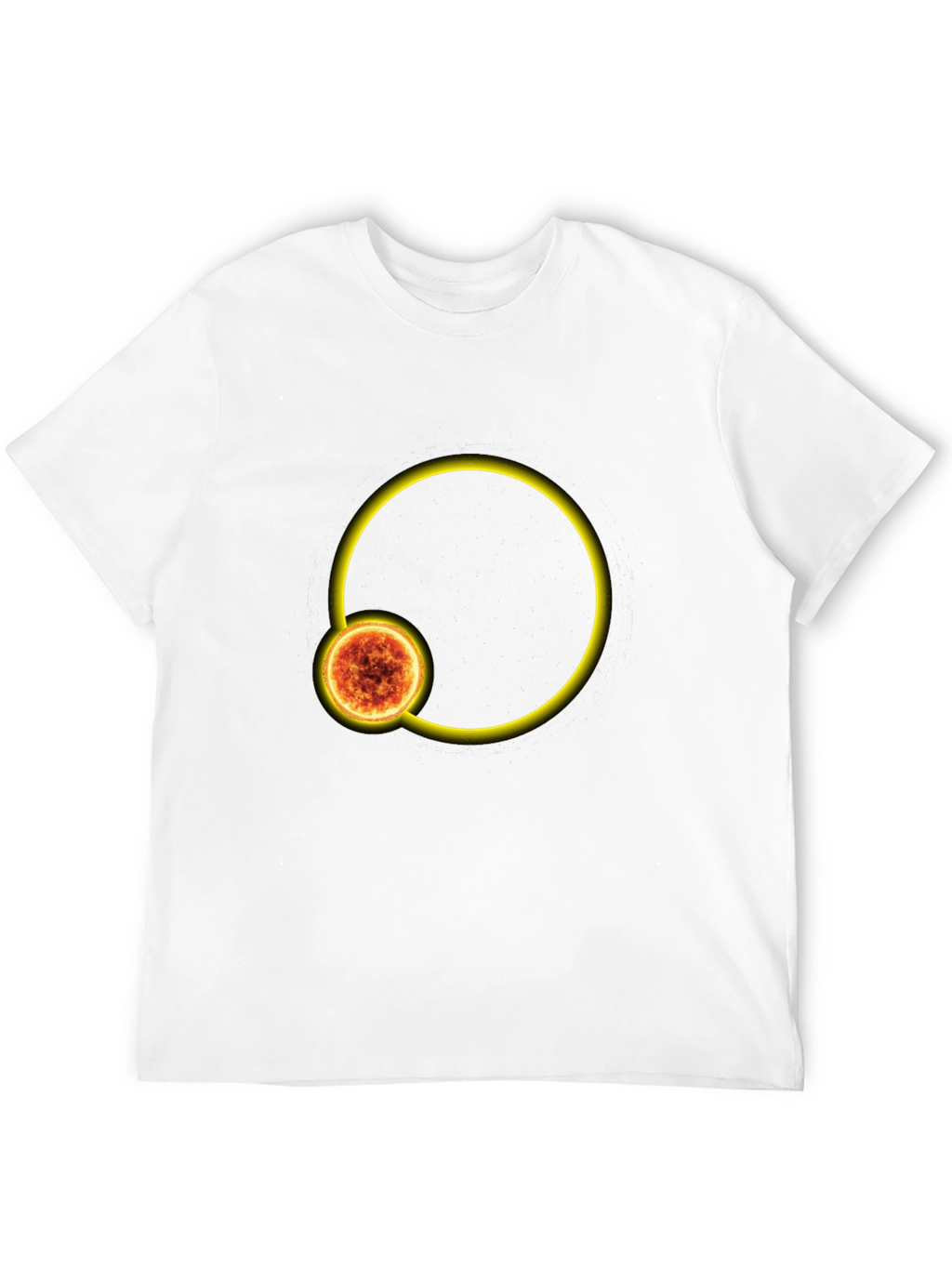 Solar Eclipse Graphic T-Shirt - Black