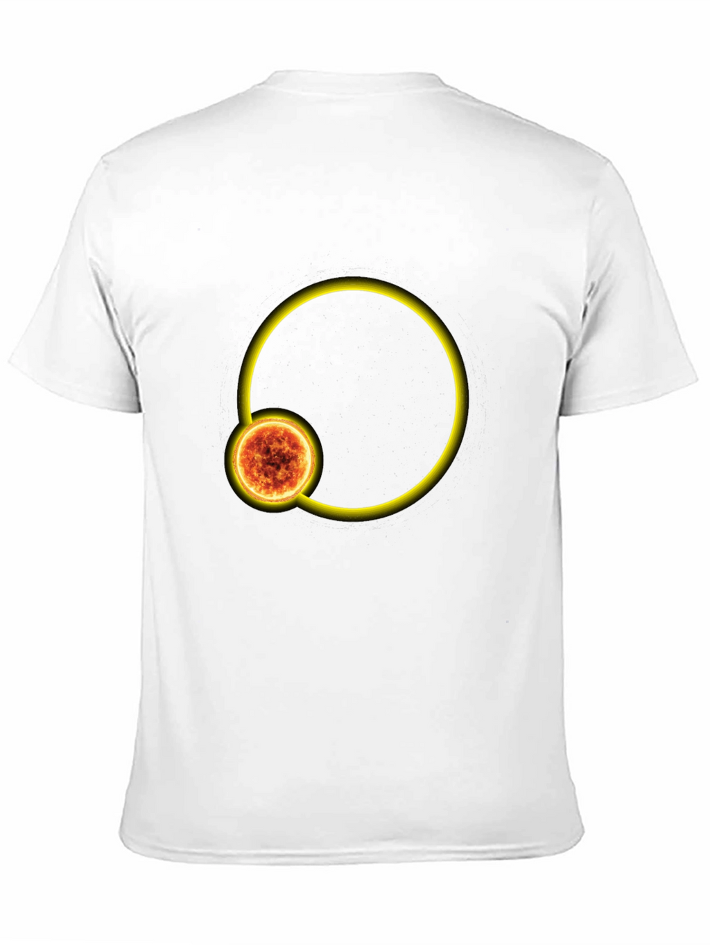 Solar Eclipse Graphic T-Shirt - Black