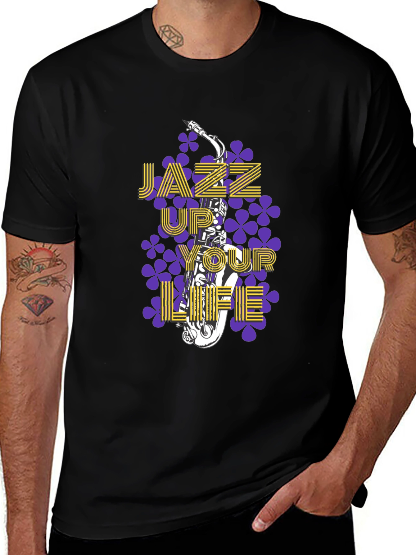 Jazz Up Your Life T-Shirt - Music Lover Tee