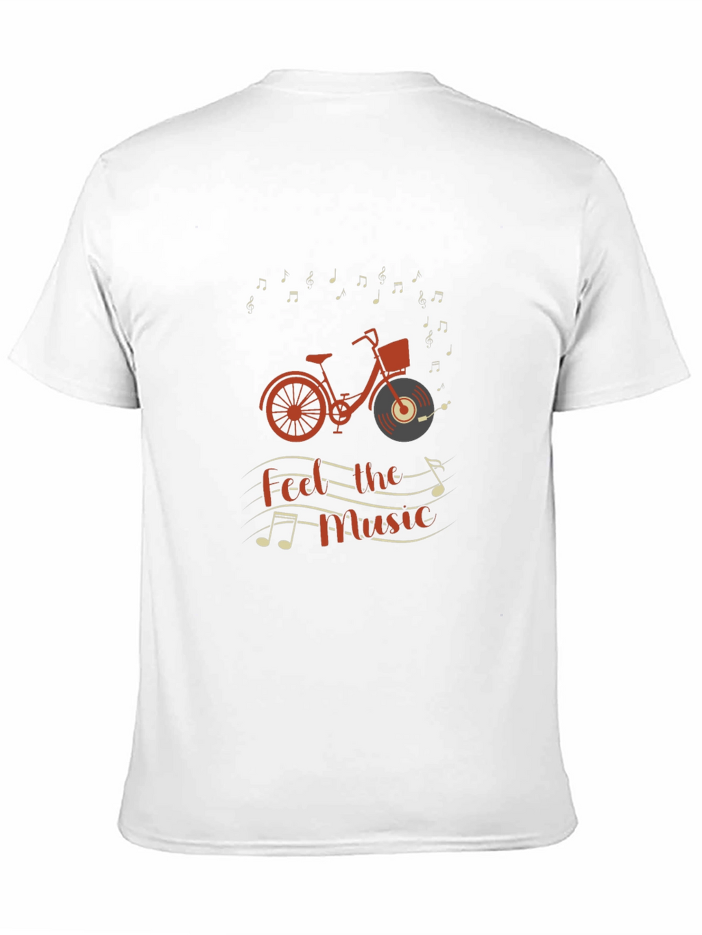 Music Lover Bicycle Graphic Tee