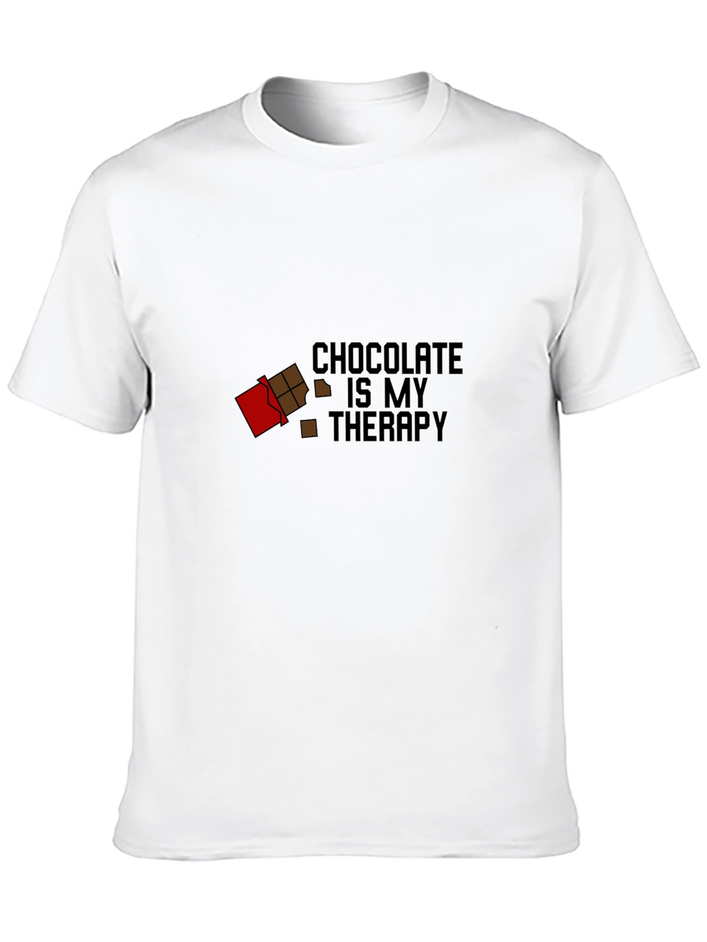 Chocolate Therapy T-Shirt - Funny Graphic Tee
