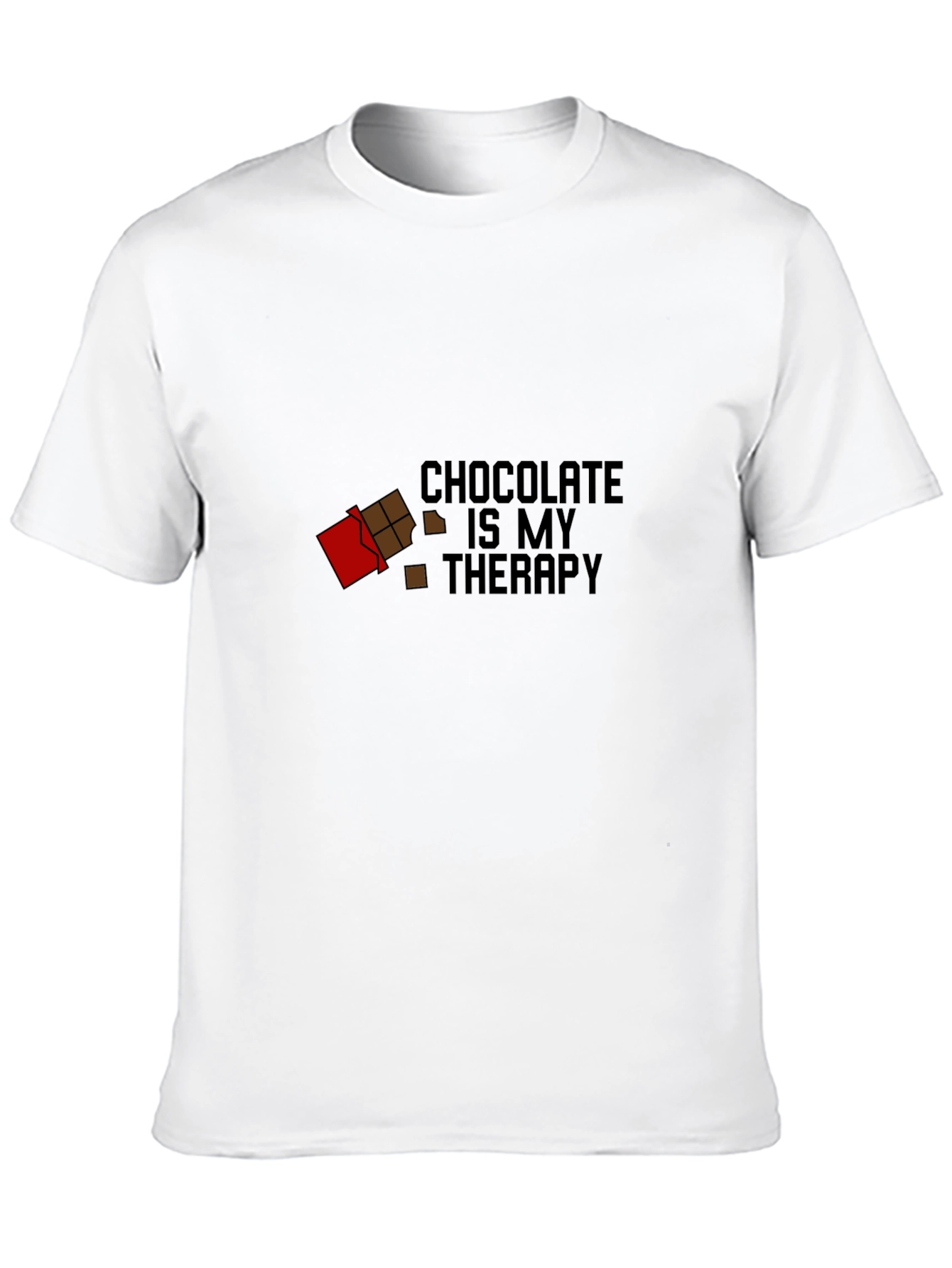 Chocolate Therapy T-Shirt - Funny Graphic Tee