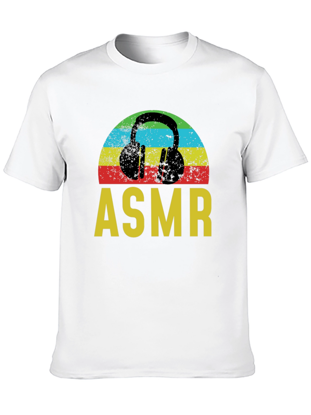 ASMR Headphone Graphic T-Shirt - Relaxing Vibes!