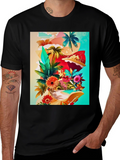 Tropical Summer Graphic T-Shirt