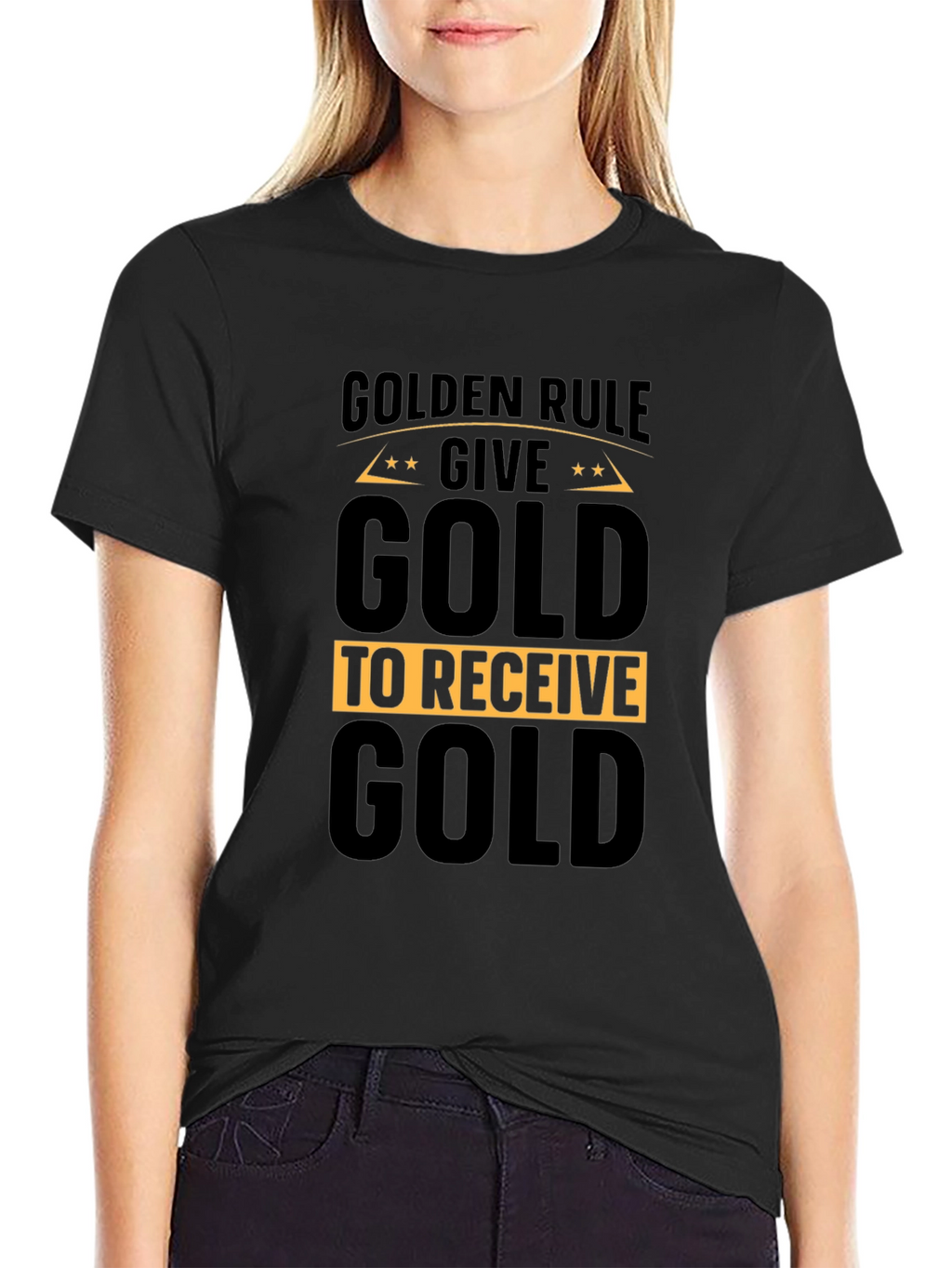 Golden Rule Give Gold T-Shirt
