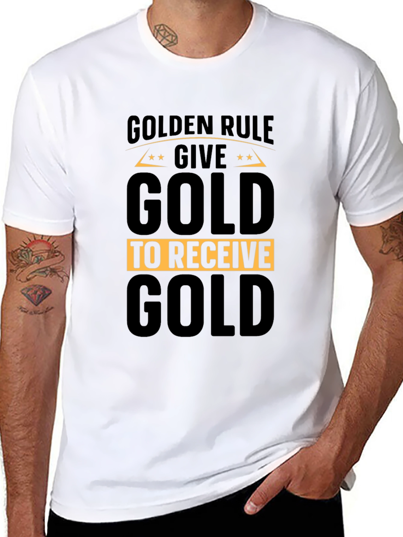 Golden Rule Give Gold T-Shirt